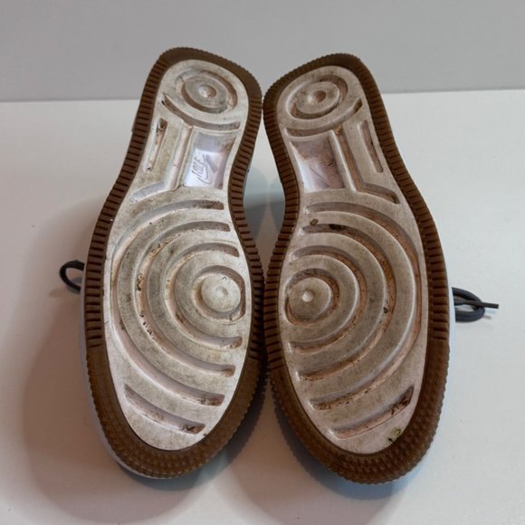 Nike Air Force 1 Sage Low Cool Grey Womens Size 9 - Picture 9 of 10